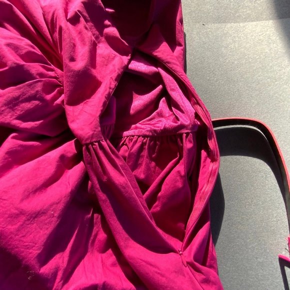 NWT Boflyyang Retro Pink Dress Belt sleeveless Classic Rockabilly L or M - Picture 7 of 10